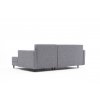 Rohová sedací souprava s rozkladem na lůžko AYDAM pravá světle šedá
