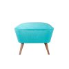 Taburet LAKE VIEW tyrkysová