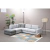 Rohová sedací souprava LOOP 1 šedá