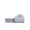 Rohová sedací souprava LOOP 12 světle šedá