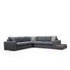 Rohová sedací souprava LOOP 5 antracit