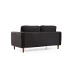 Pohovka ROME dvoumístná černá