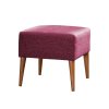 Taburet ZENI bordó červená