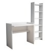 Psací stůl a knihovna KARMA bílá