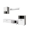 Obývací stěna HALO bílý mat