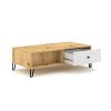 Konferenční stolek BILBAO BO11 dub artisan bílý