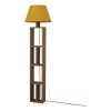 Stojací lampa GIORNO dub žlutá