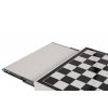 Šachový stolek CHESSO bílý černý