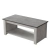 Konferenční stolek LV14 stříbrný antracit