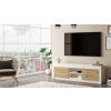 Televizní stolek LV12 dub bílý
