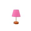 Stolní lampička 203 růžová zlatá