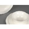 Porcelánová jídelní souprava 24 ks RICE bílá