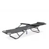 Zahradní lehátko Gracilis šedé