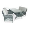 Sestava zahradního nábytku LADY šedá