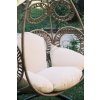 Zahradní závěsné houpací křeslo OSNA krémové, béžové