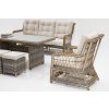 Sestava zahradního nábytku IBIZA krémová