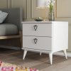 Noční stolek VERSA-CE bílý