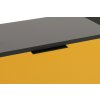 Televizní stolek IBIZA žlutý antracit