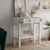 Konzolový stolek VALERY bílý