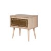 Noční stolek TWO dub sonoma