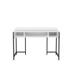 Psací stůl ALMA černý bílý