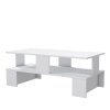 Konferenční stolek EVANS bílý