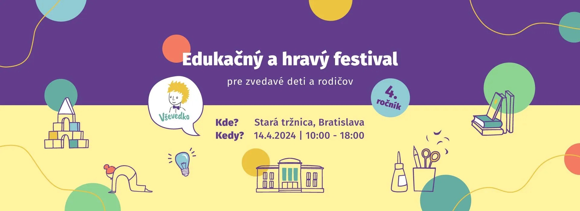 Vševedko - edukačný a hravý festival