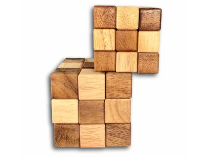 snake had wooden drevené puzzle hlavolam brain teaser creative crafthouse eu 660990