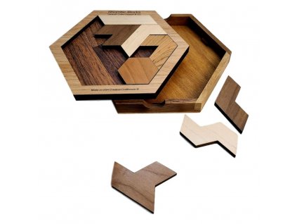 Rhombic Blocks with cover