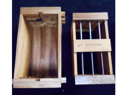 Jail Cell Lock Box size large to fit beer can