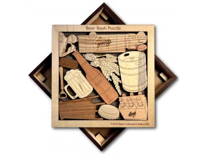 Beer Bash Picture Frame Puzzle