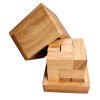 Soma Cube Med - Craftsman - Rubberwood (light wood)