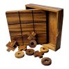 Tic-Tac-Toe set with cover