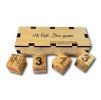 hi roll bar dice drinking gambling wooden game