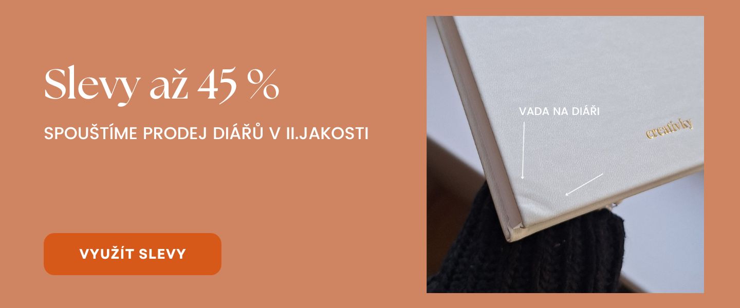 Datovaný diář 2026 ve slevě