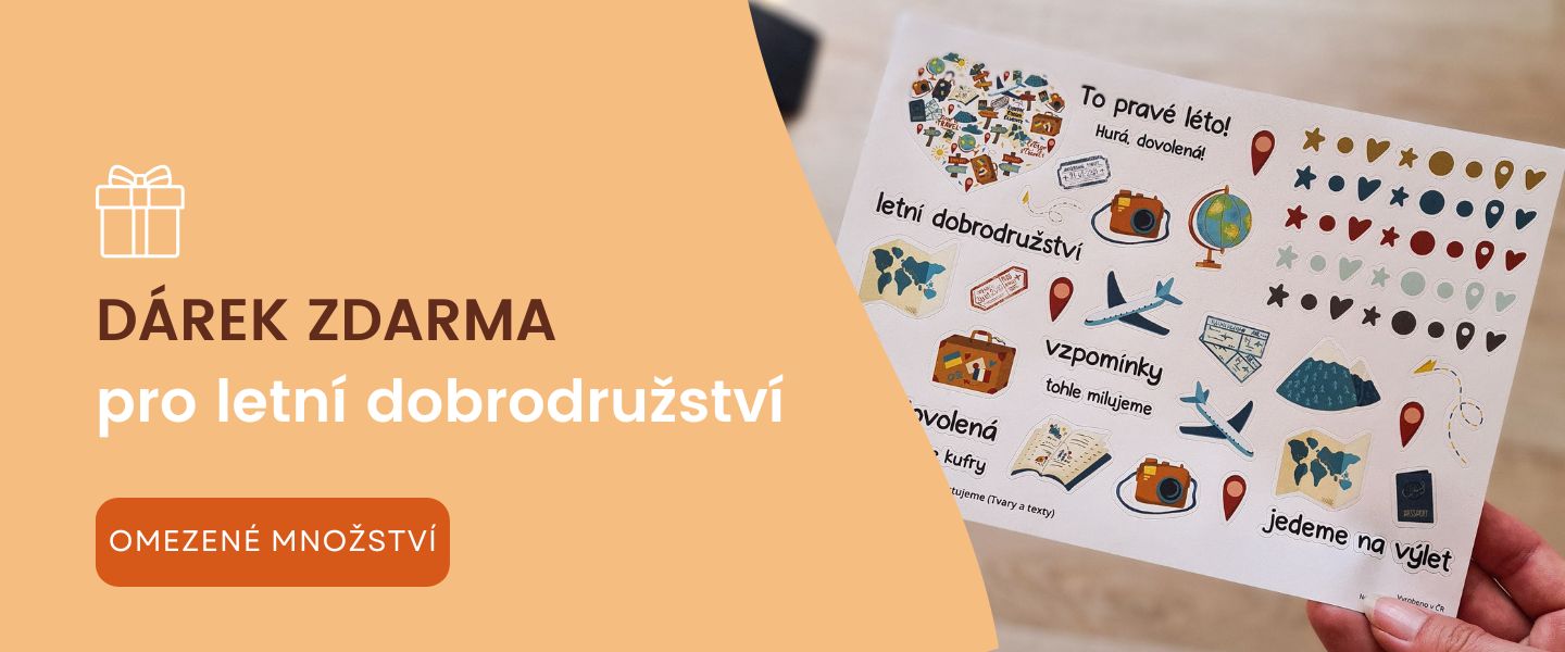 Dárek zdarma k tečkovanému deníku