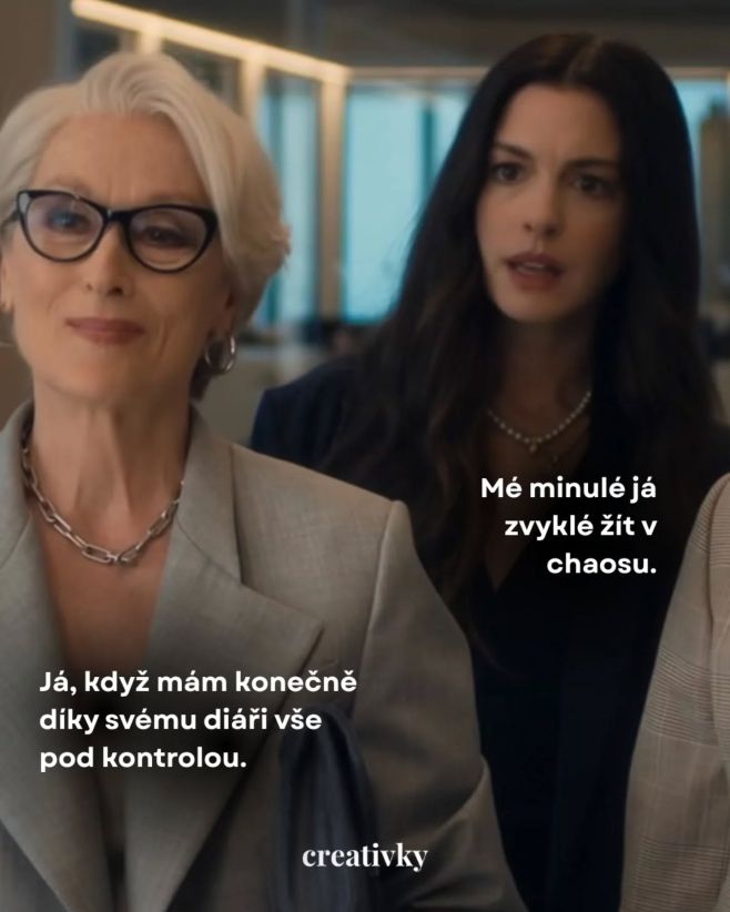 Ďábel nosí Produktivní diář 😂🧡📓 #ToJeVšechno #DetailyMěZajímají #ŽádnéVýmluvy #NestíhámAleSlušíMiTo