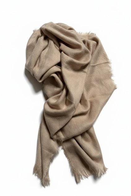 Basic jemný šál béžový