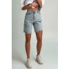 Longline džínsové šórtky