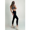 Sťahujúce push-up legíny čierne