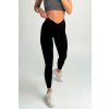Sťahujúce push-up legíny čierne