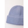 Beanie čiapka so strieborným vláknom modrá