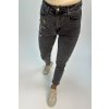 Džínsy s nášivkou regular fit