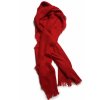 Basic jemný šál červený