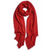 Basic jemný šál červený
