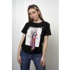 tričko, tričkové šaty, biele, čierne, žlté, vzorované, potlač, vyšívané, nášivky, fialové, street style, 51