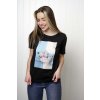 tričko, tričkové šaty, biele, čierne, žlté, vzorované, potlač, vyšívané, nášivky, fialové, street style, 222
