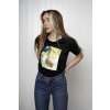 tričko, tričkové šaty, biele, čierne, žlté, vzorované, potlač, vyšívané, nášivky, fialové, street style, 267