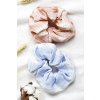 Scrunchies vzorované  gumičky 2ks