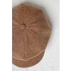 Čiapka so šiltom hnedá